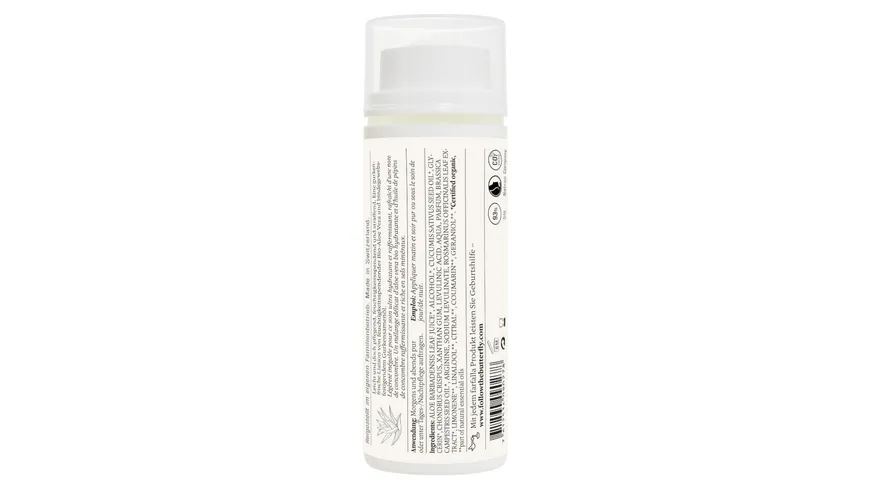 Farfalla Aloe Vera Gurkenfrisches Feuchtigkeitsge 50 ml
