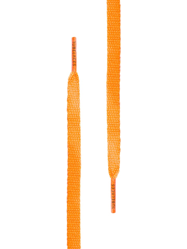 TubeLaces TubeLaces Schnürsenkel in neonorange günstig kaufen 90 cm