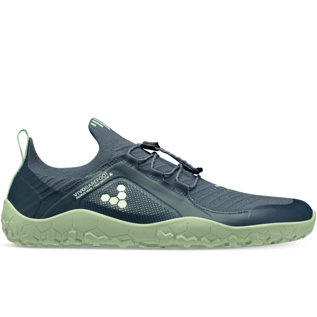 Vivobarefoot Primus Trail Knit FG L Deep Sea Blue Textile Outdoor-Barfußschuhe