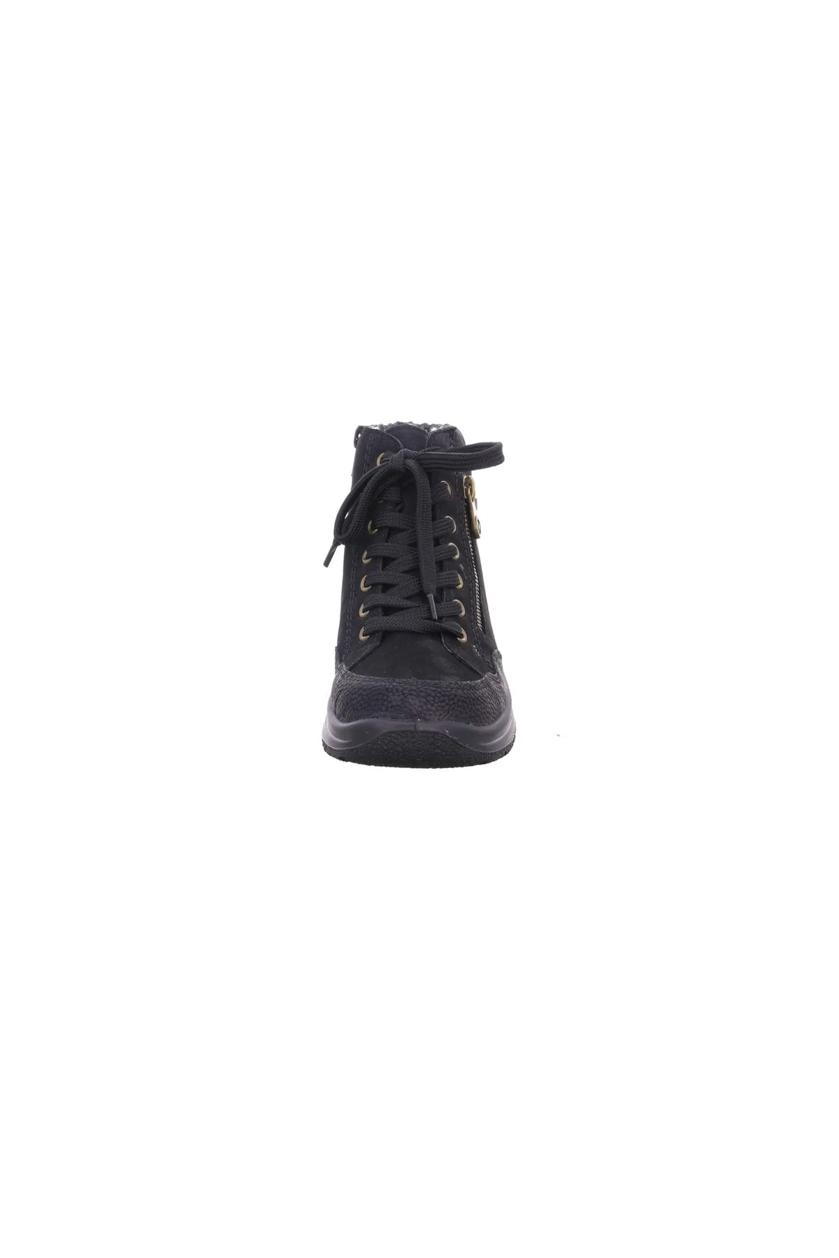 Rieker  Stiefelette - Schwarz - Flacher Absatz