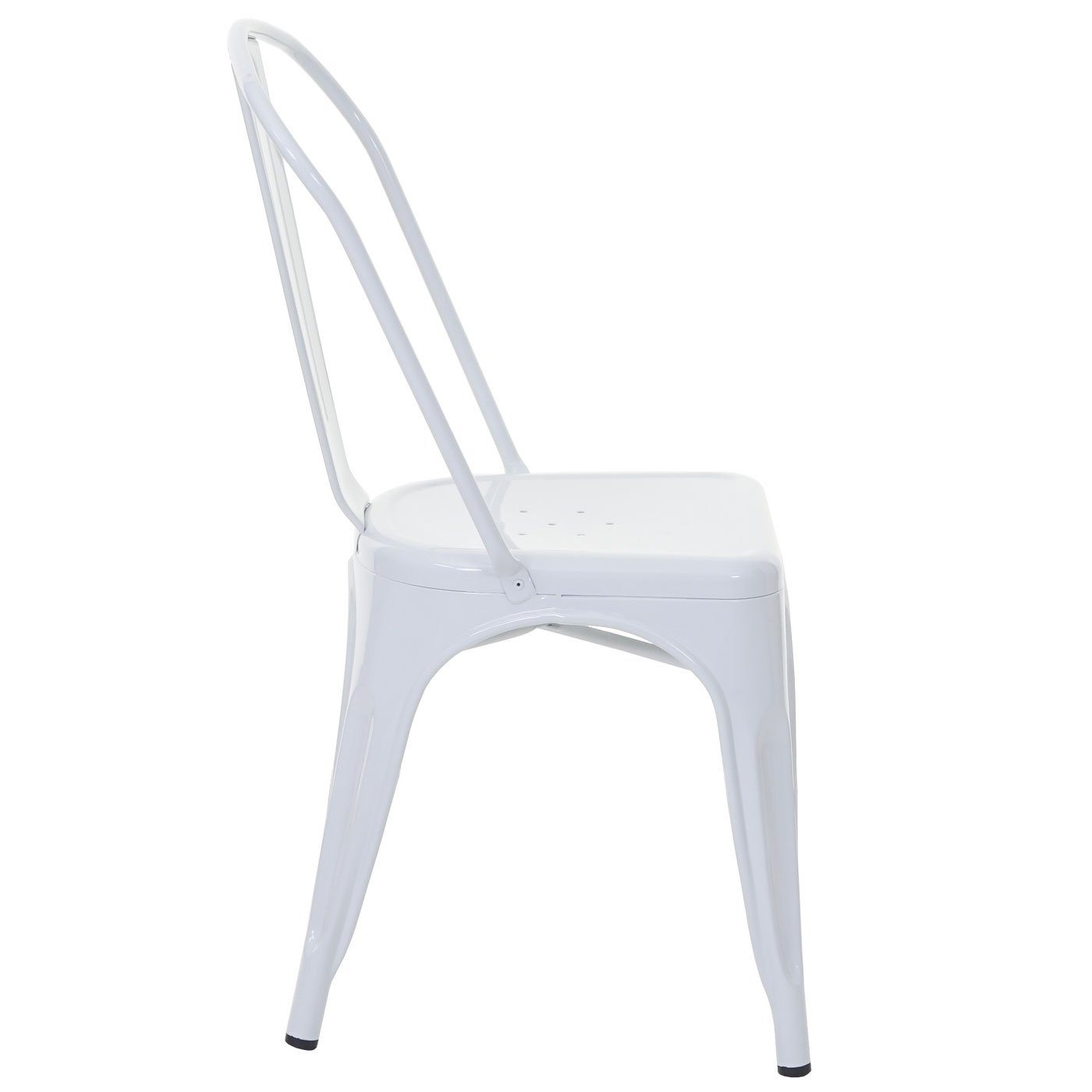 MCW Stapelstuhl MCW-A73-S, Bodenschonende Gummifüße, Stapelbar, Maximale Belastbarkeit: 120 kg