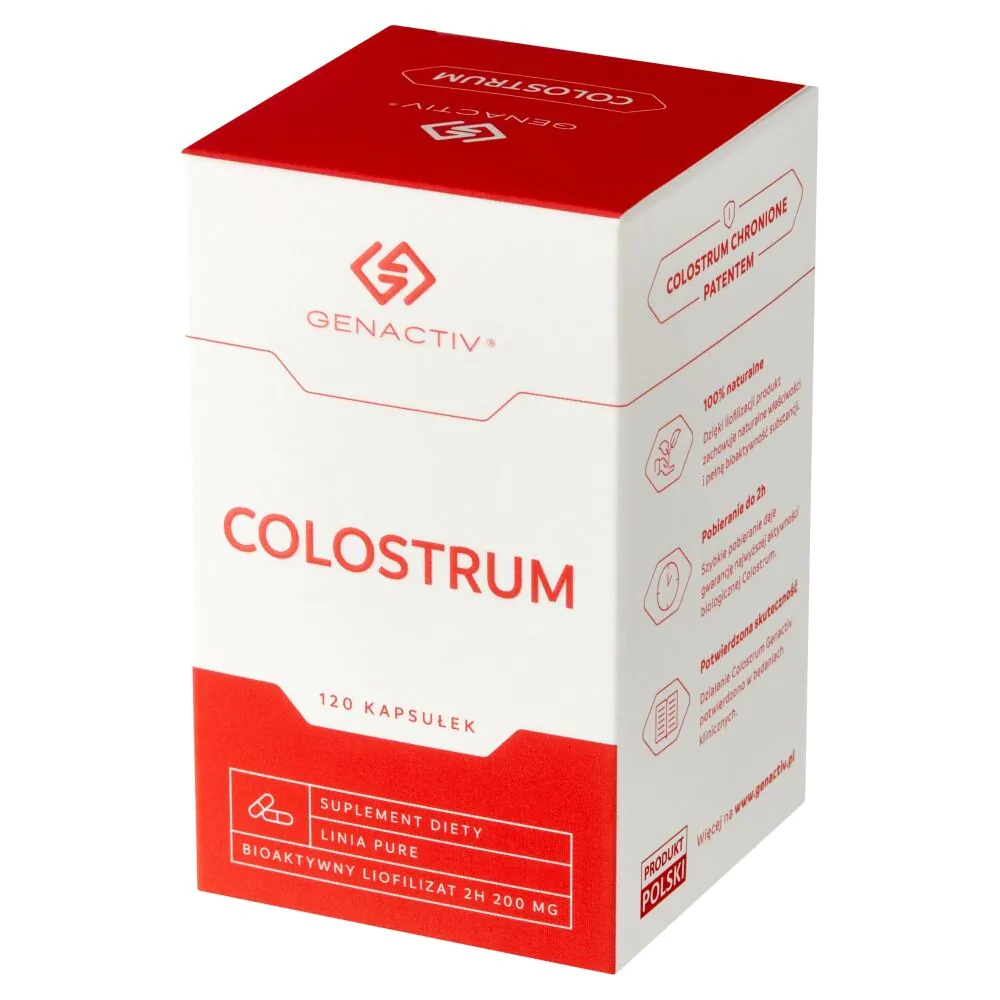 Genactiv Colostrum pojačivač imuniteta, 120 kapsula