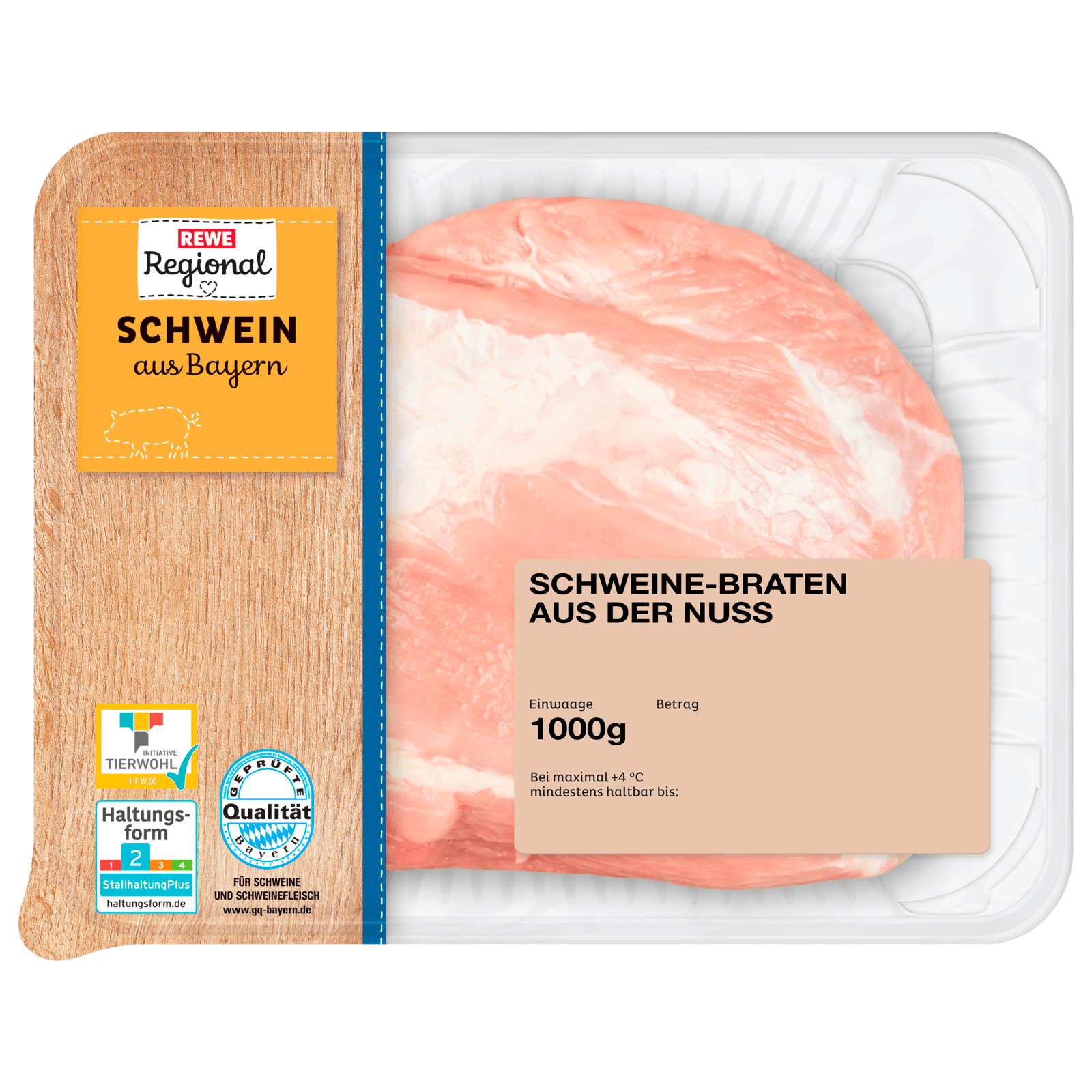 REWE Regional Schweine-Braten aus der Nuss