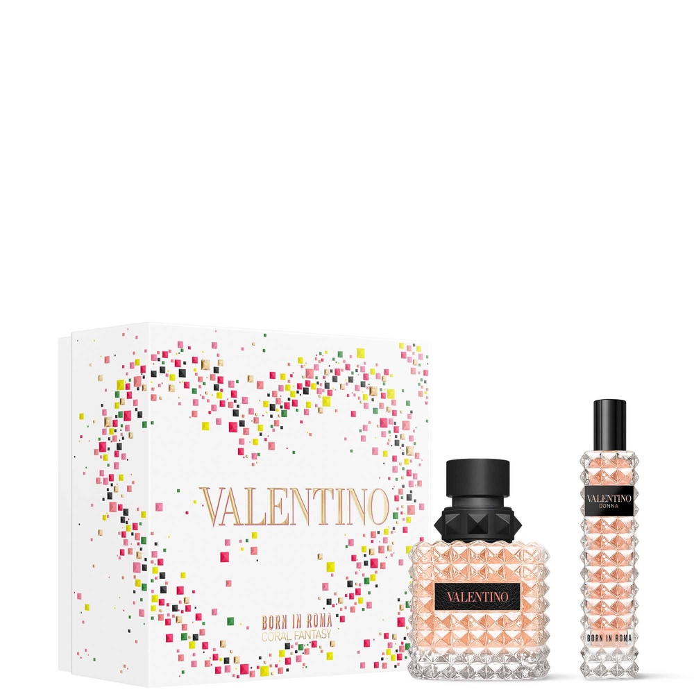 Valentino Donna Born in Roma Coffret Cadeau Eau de Parfum Pour FemmeEdition Limitée Floral Fruité