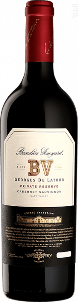 Beaulieu - Georges De Latour  Private Reserve   - Napa Valley Beaulieu Vineyard Vin Rouge●Napa Valley 2020 75cl