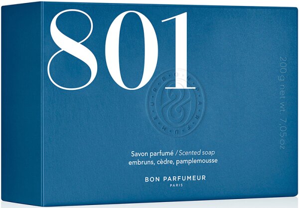 BON PARFUMEUR Body Line Solid Soap 801 Stückseife