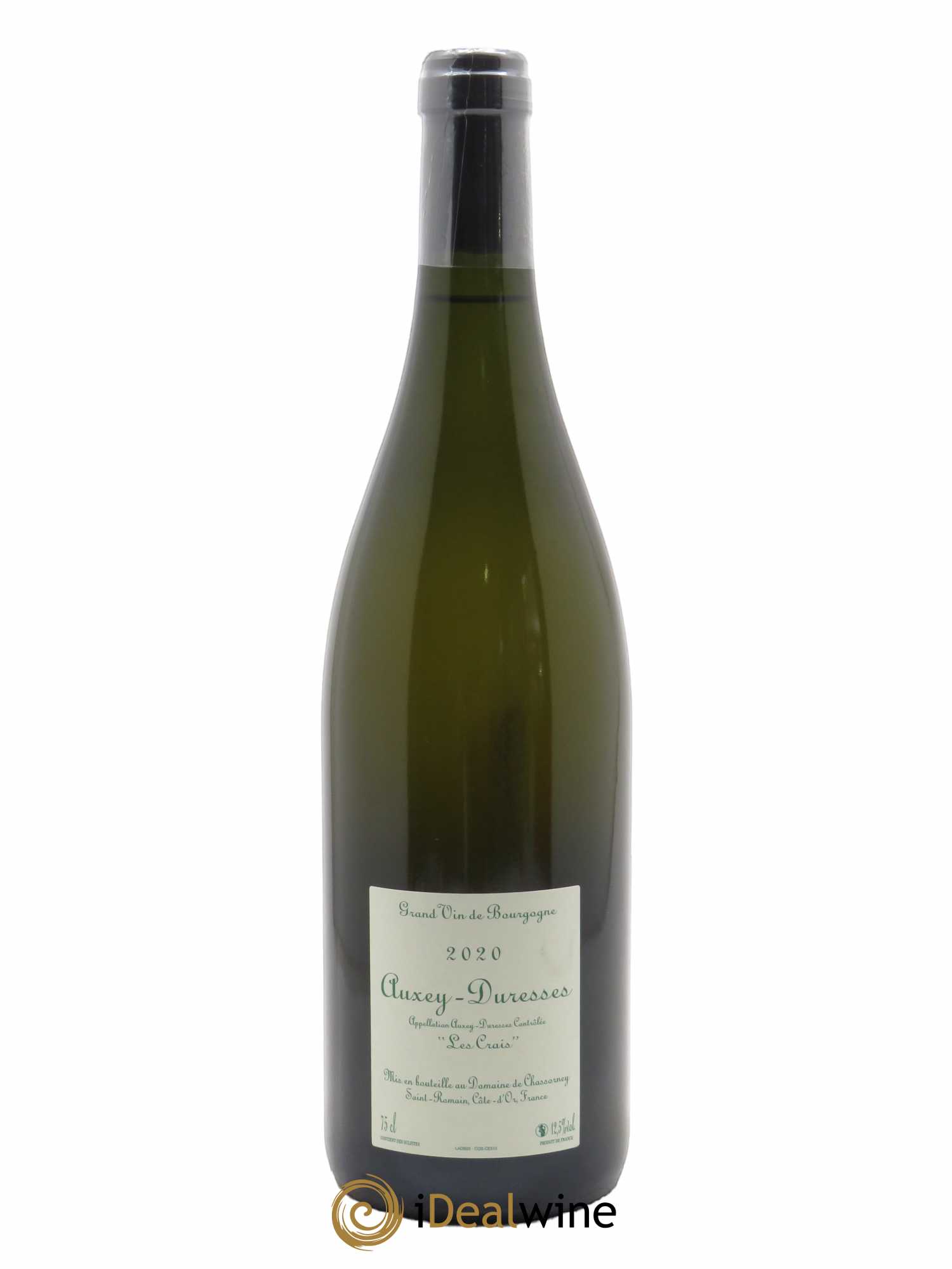 Auxey-Duresses Les Crais Domaine de Chassorney - Frédéric Cossard  2020 - Lot de 1 Bouteille