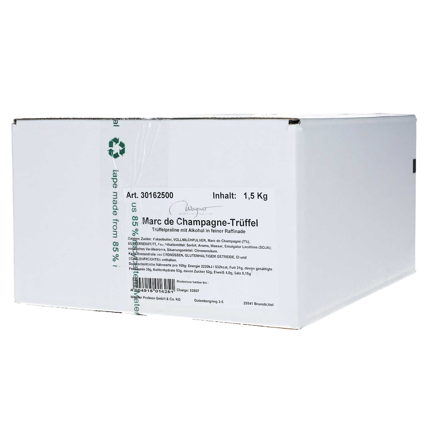 Wagner Marc de Champagne-Trüffel 1,5kg