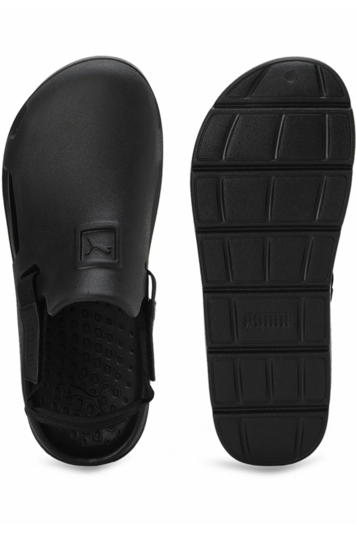Puma  Pantolette - Schwarz - Flacher Absatz
