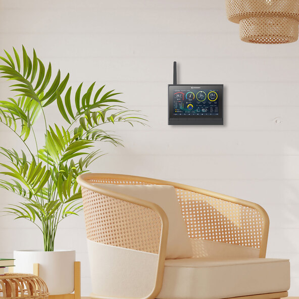 Wetter-Center 9 in 1 MeteoChamp HD WLAN