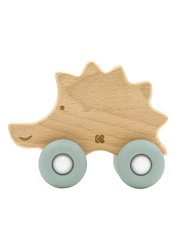Kikkaboo Holzspielzeug Beißring Igel  in grün günstig kaufen onesize