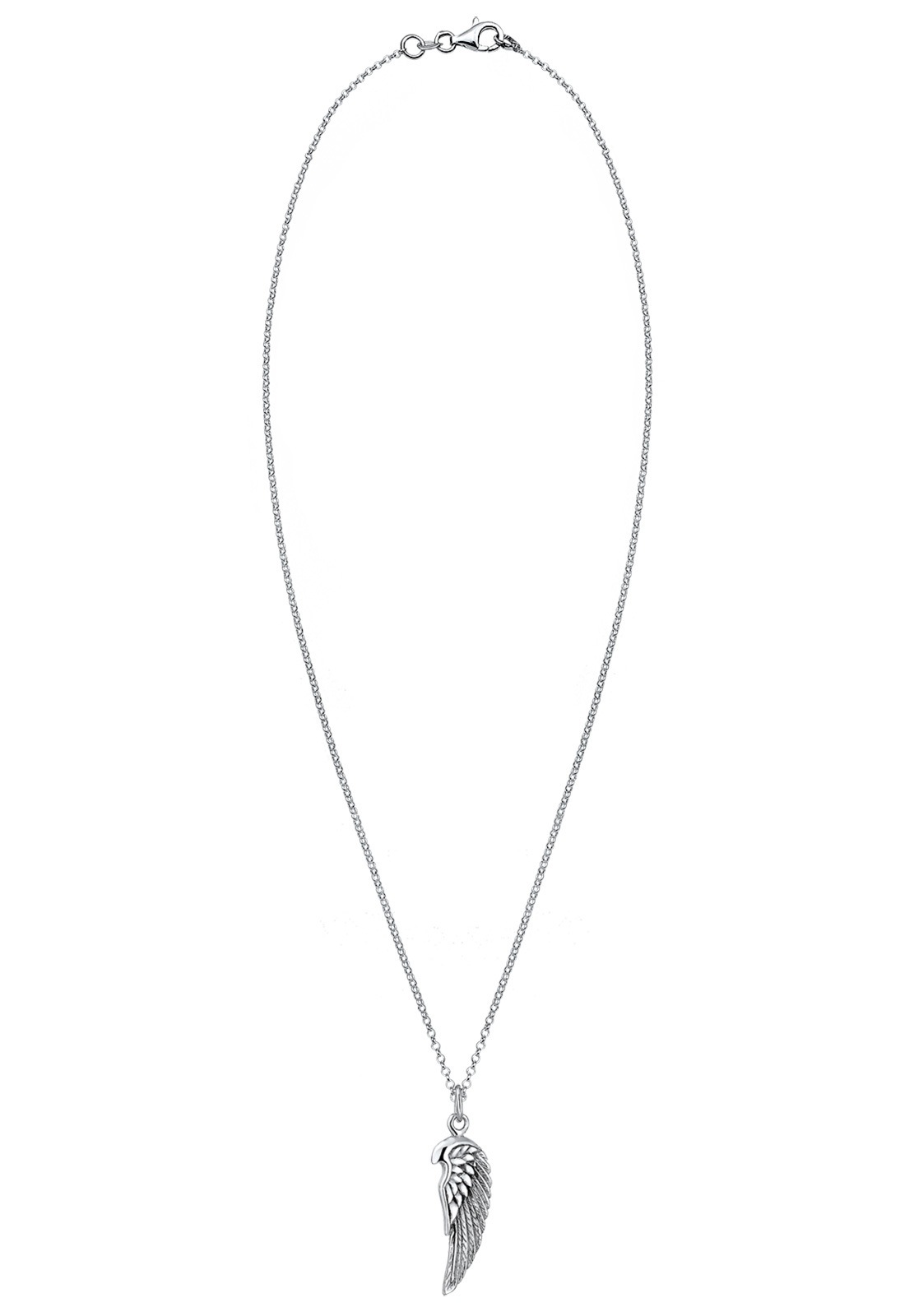 Collana rock wing KUZZOI Paulo Fanello, ossido freddo, argento 925
