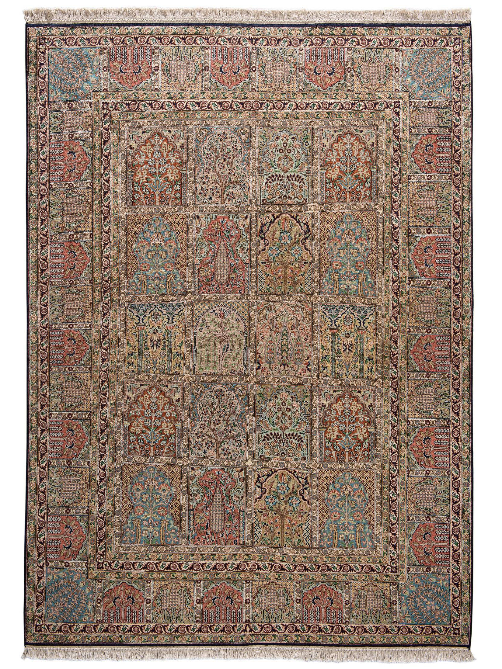 Kaschmir Seide Orient-Teppich, Diverse