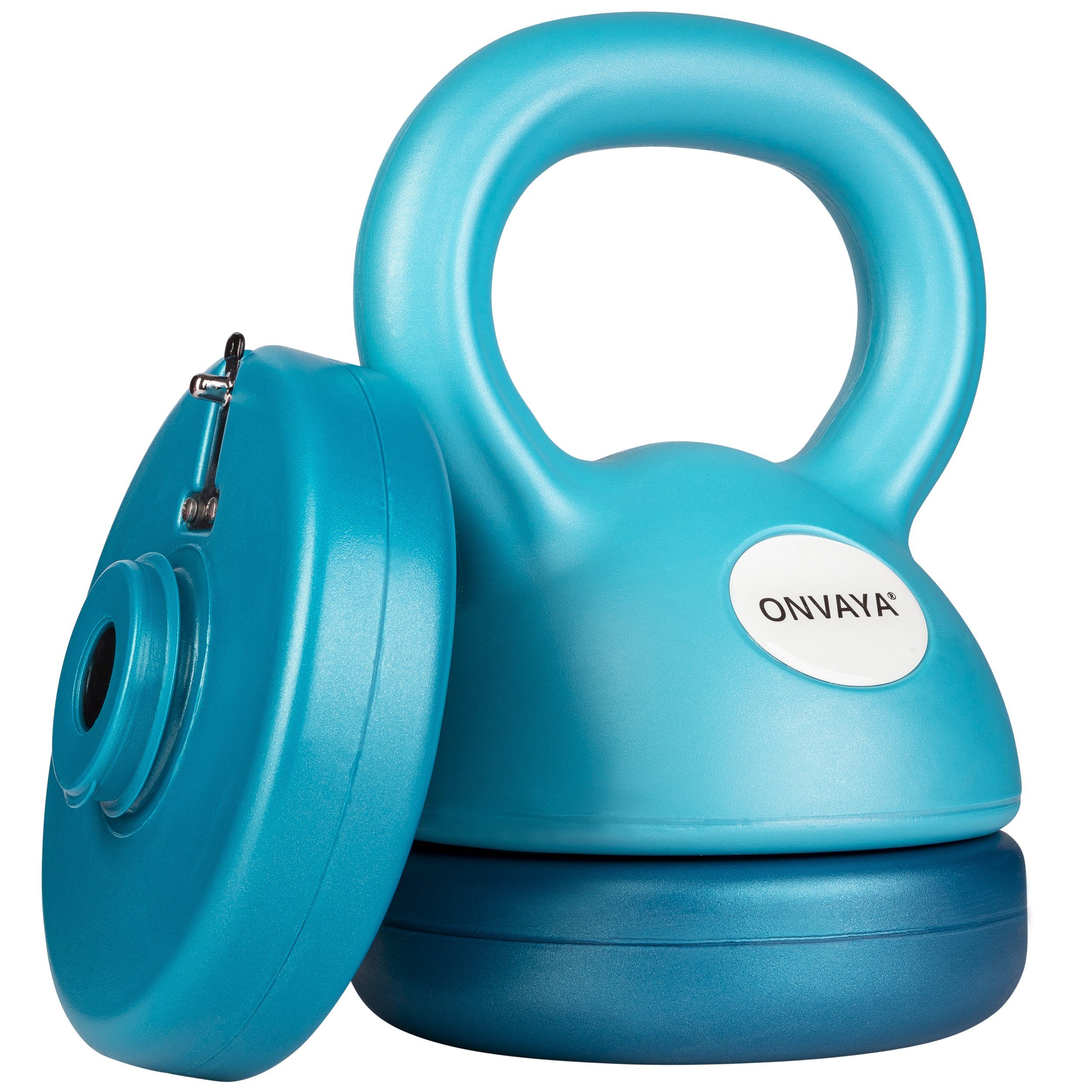 ONVAYA Kettlebell Verstellbare Kugelhantel, Hantelscheiben, Hantel Set, Schwunghantel