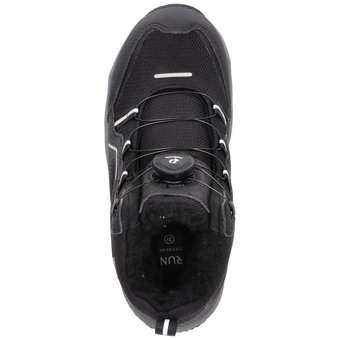 Run Lifewear Schnür Boots in schwarz
