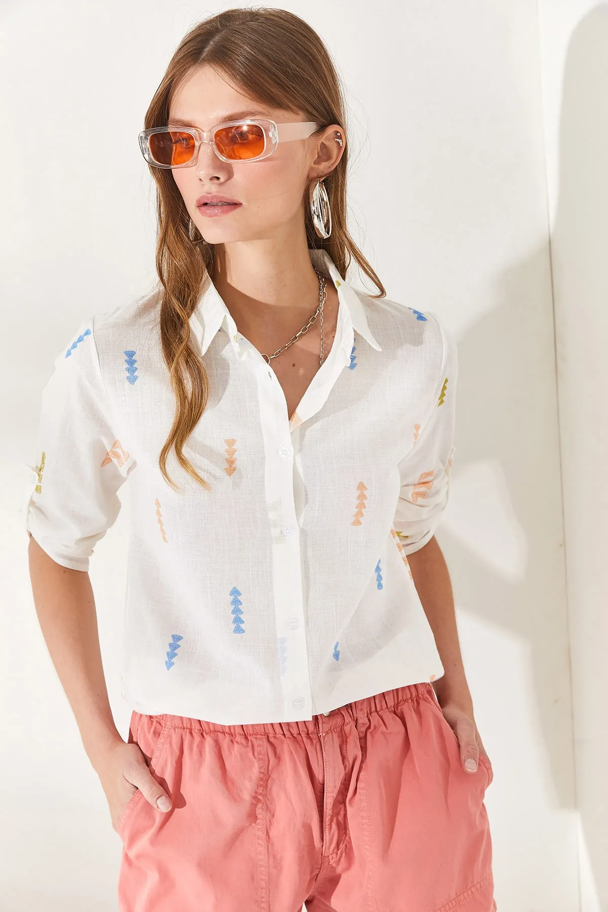 Olalook  Hemd - Weiß - Regular Fit