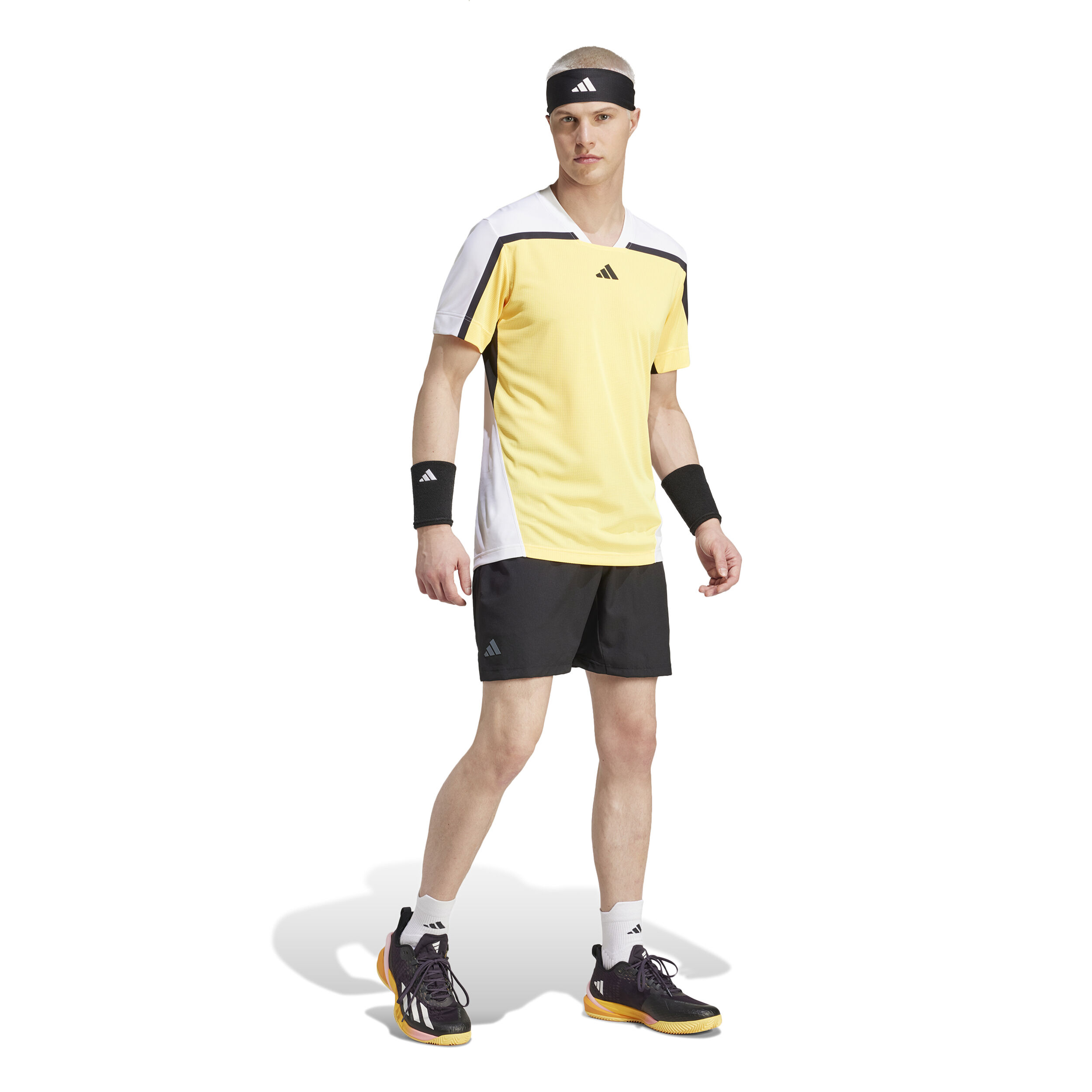 Short&Tigth Set Shorts Herren - Schwarz, Orange