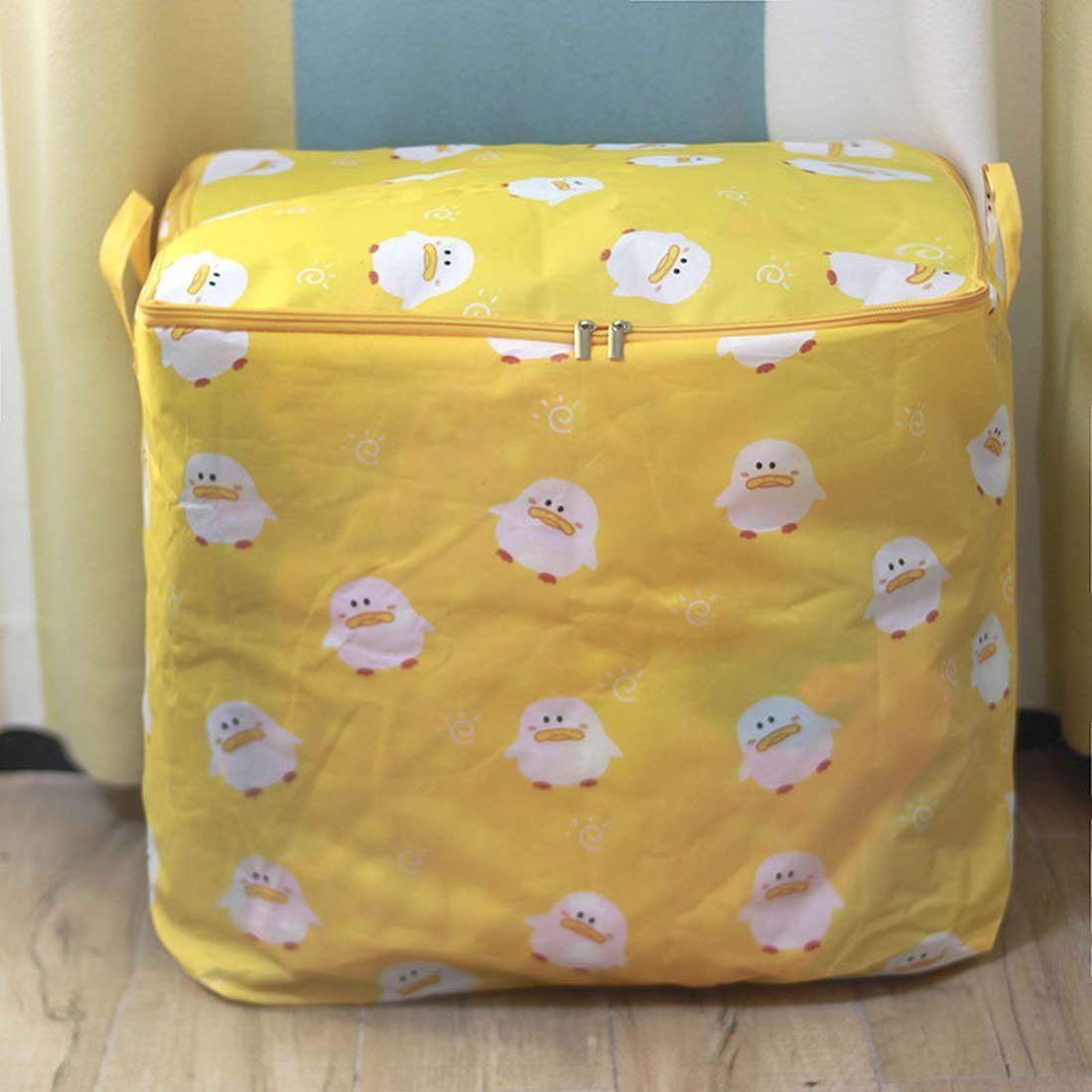 YANN Aufbewahrungstasche Quilt-Aufbewahrungstasche, staubdichte Reise-Packtasche, (Organisation und Aufbewahrung von Kleidung, 1-tlg), Aufbewahrungskorb mit Reißverschluss und Deckel