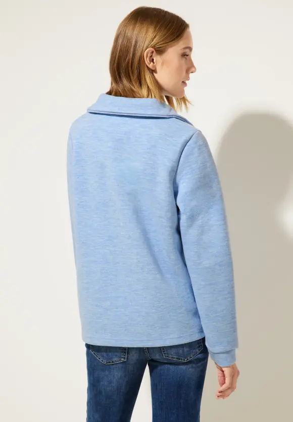 Street One Sweatjacke in Melangeoptik