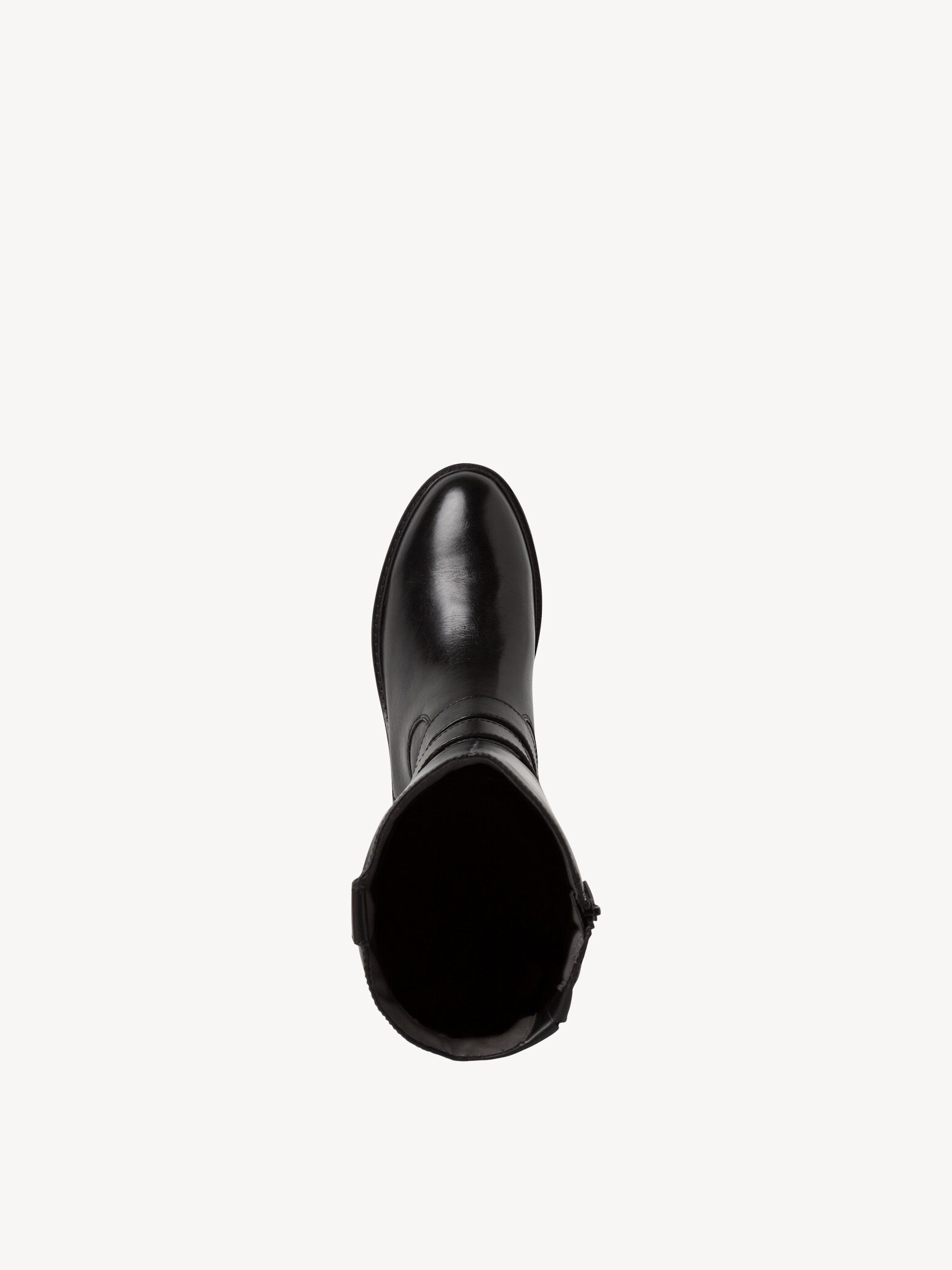 Bottes en cuir - noir