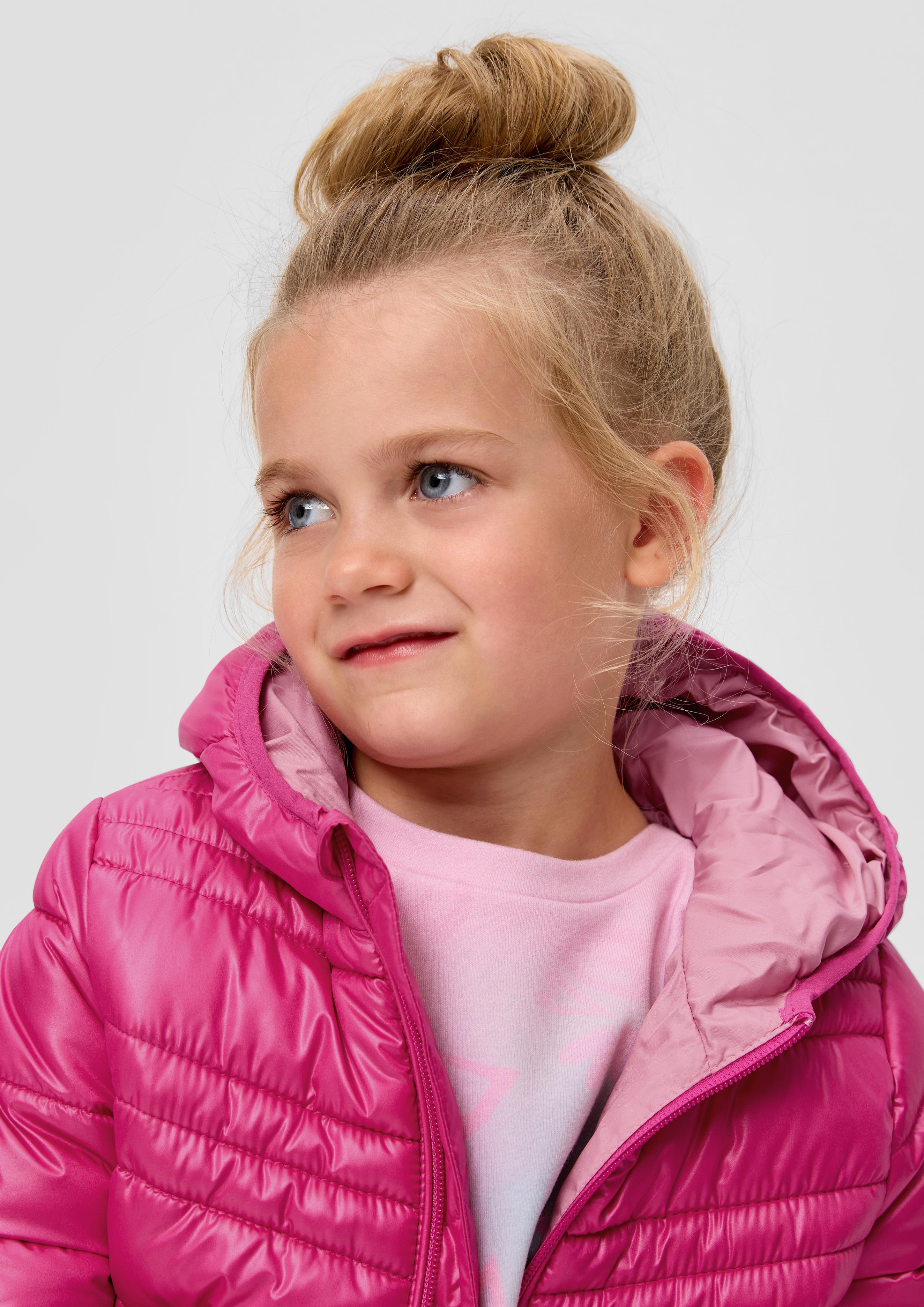 Steppjacke mit Print-Details  2132156-4470