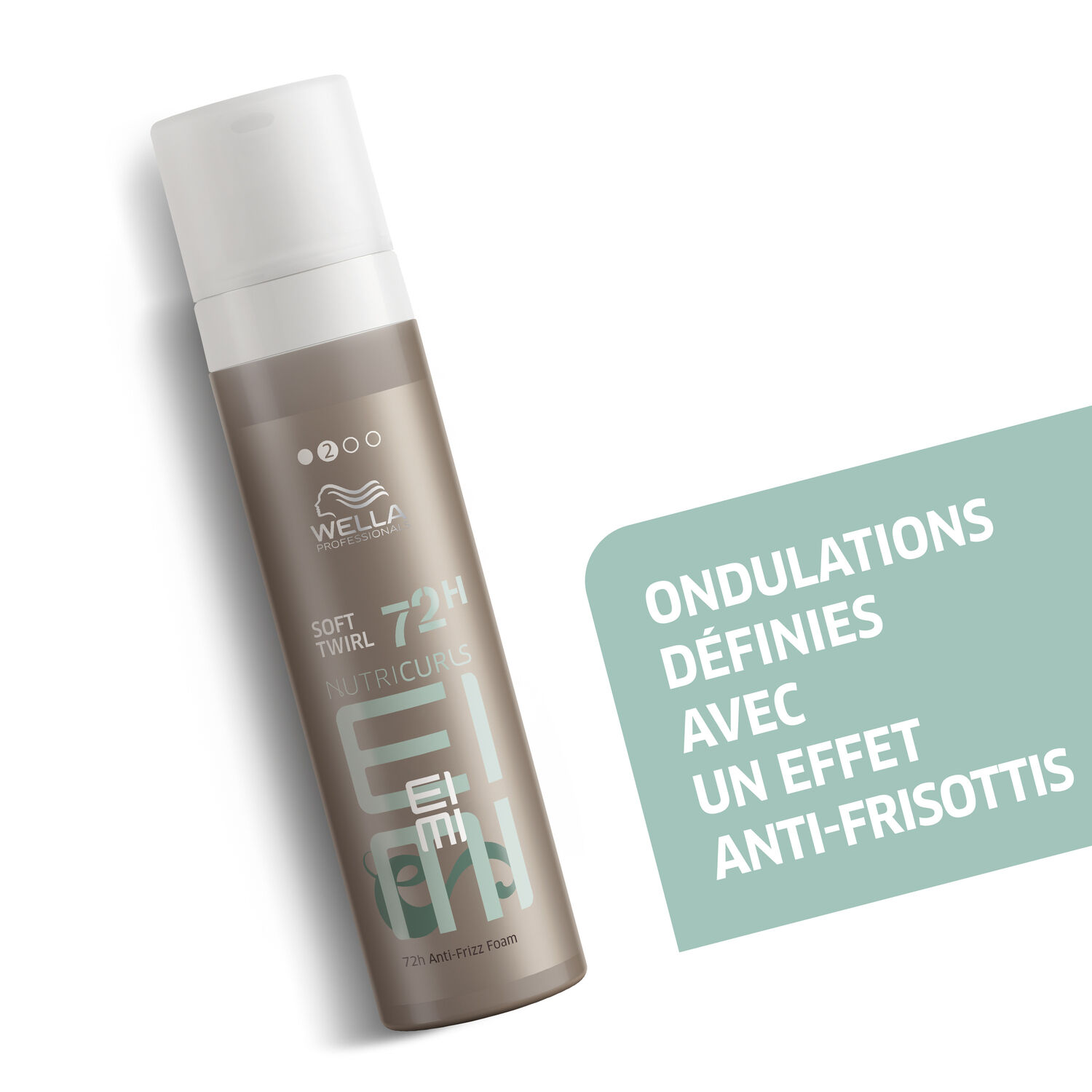 Wella Nutricurls EIMI Soft Twirl Mousse Légère Anti-Frisottis 72h 200 ml