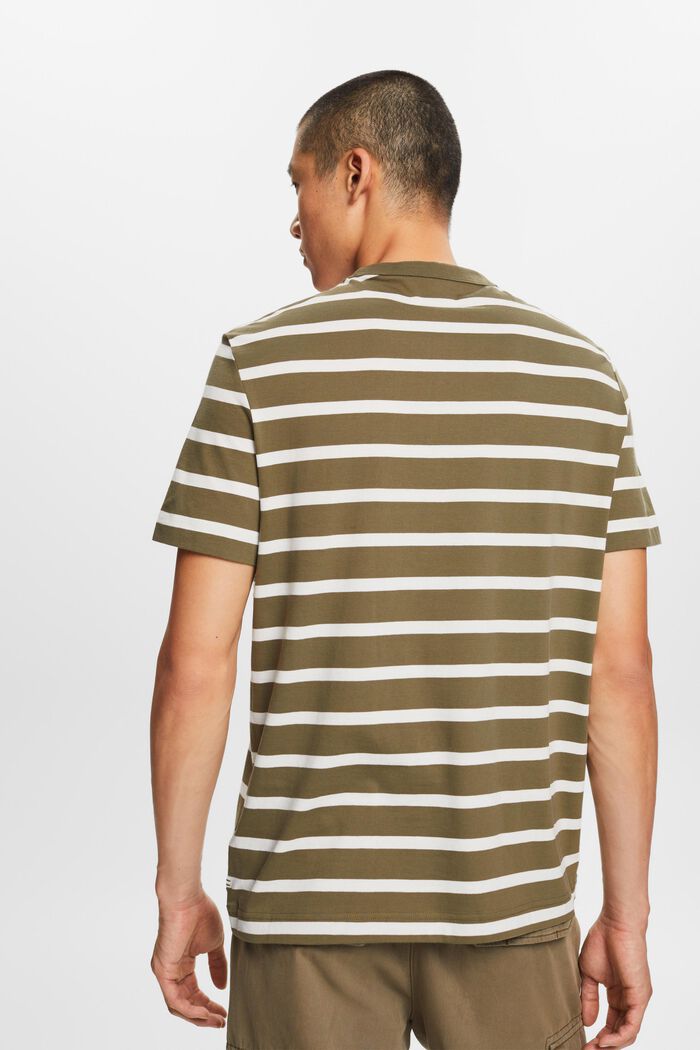 Gestreiftes T-Shirt aus Baumwolljersey