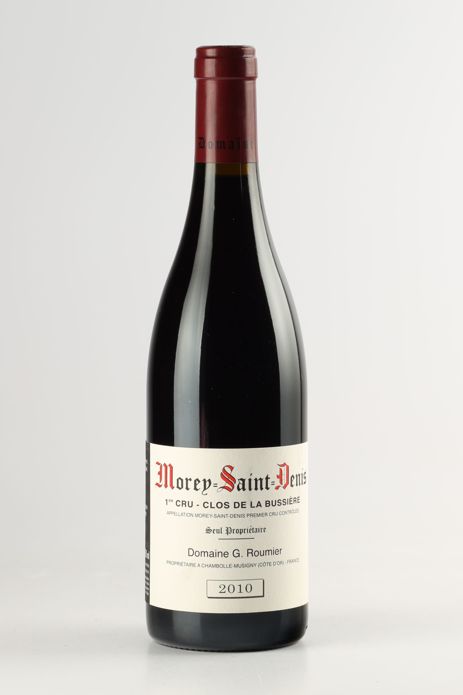 Roumier G. Clos De La Bussière 2010, Morey Saint Denis