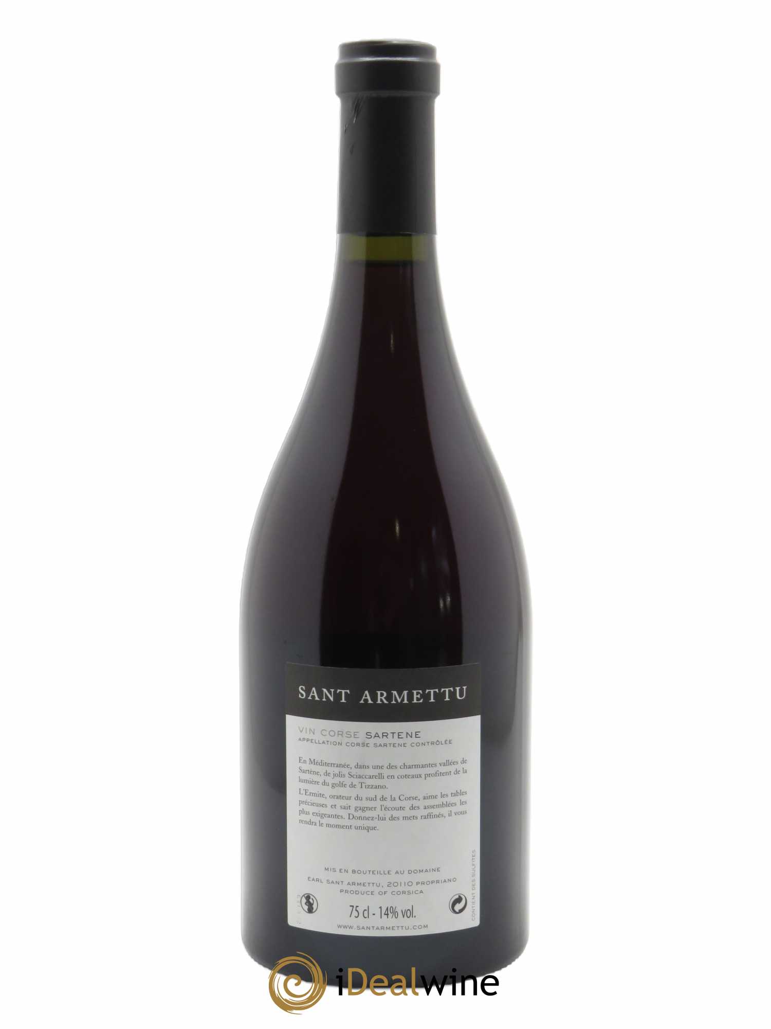 IGP Ile de Beauté l'Ermite Sant Armettu (Domaine)  2020 - Lot de 1 Bouteille