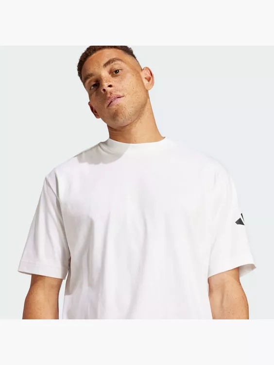 adidas Essentials Loose Fit 3 Bar Logo T-Shirt