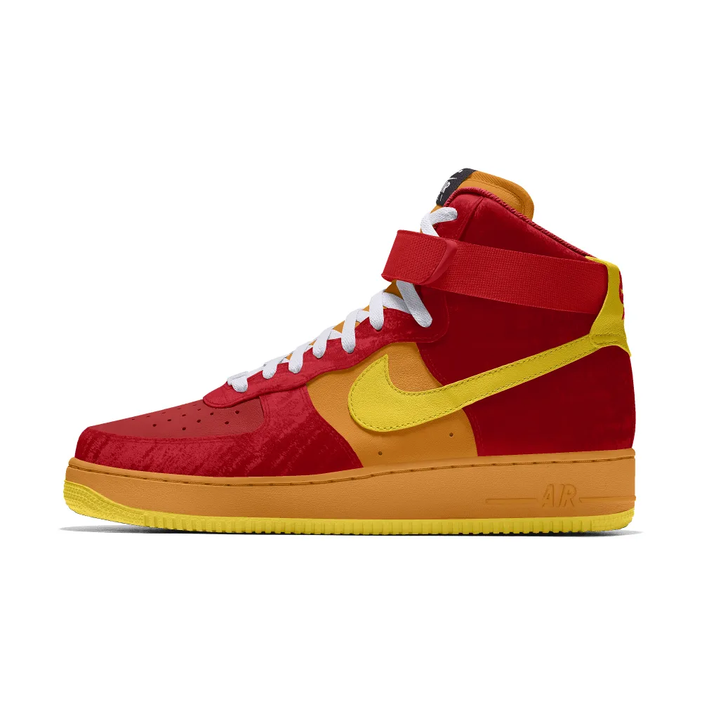 Nike Air Force 1 High By You personalisierbarer 5146625751 / rot