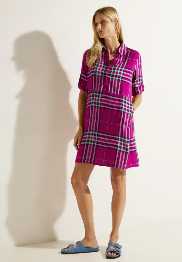 CECIL Karo Hemdblusenkleid