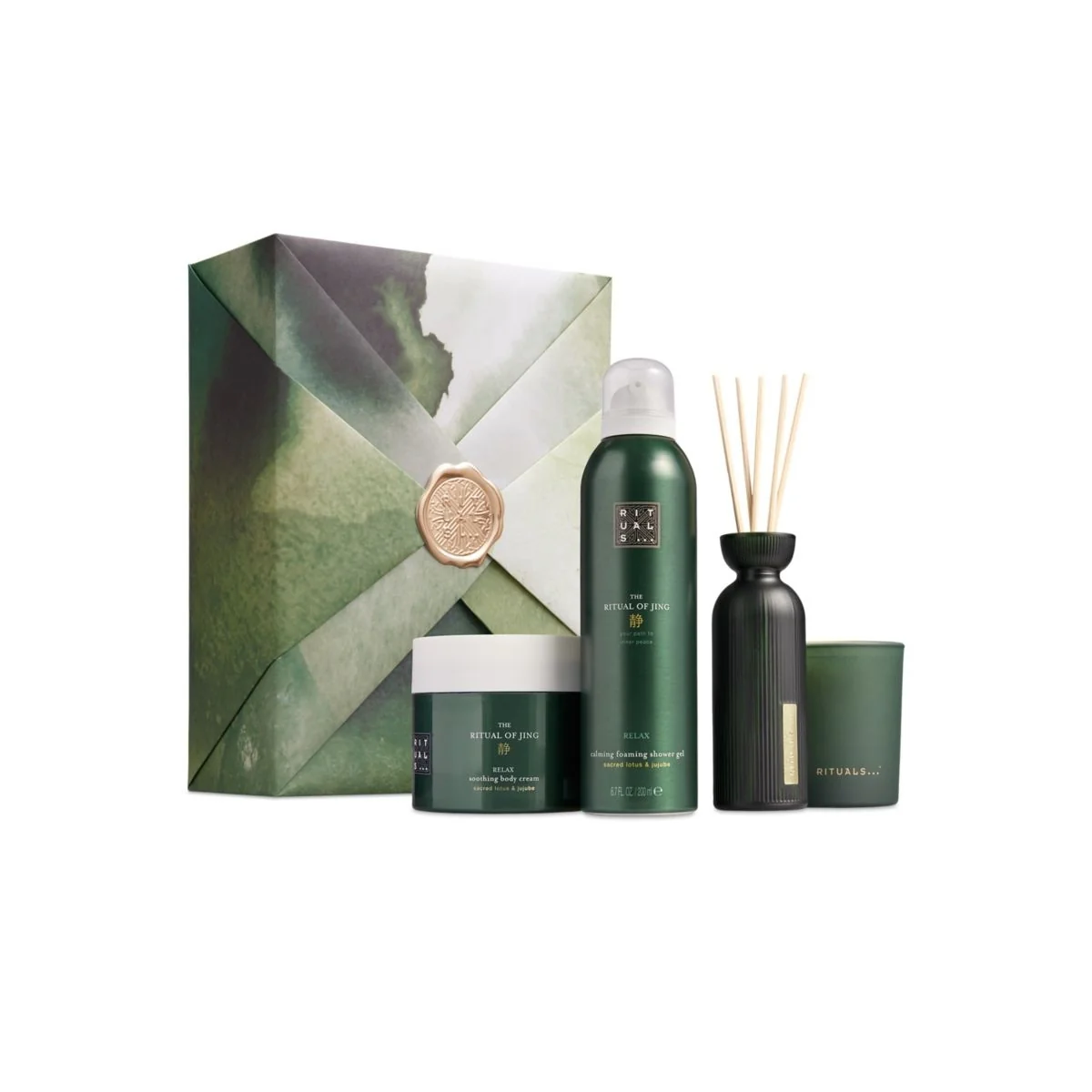 Poklon set za kupanje i tijelo Ritual of Jing, veliki - Body Box