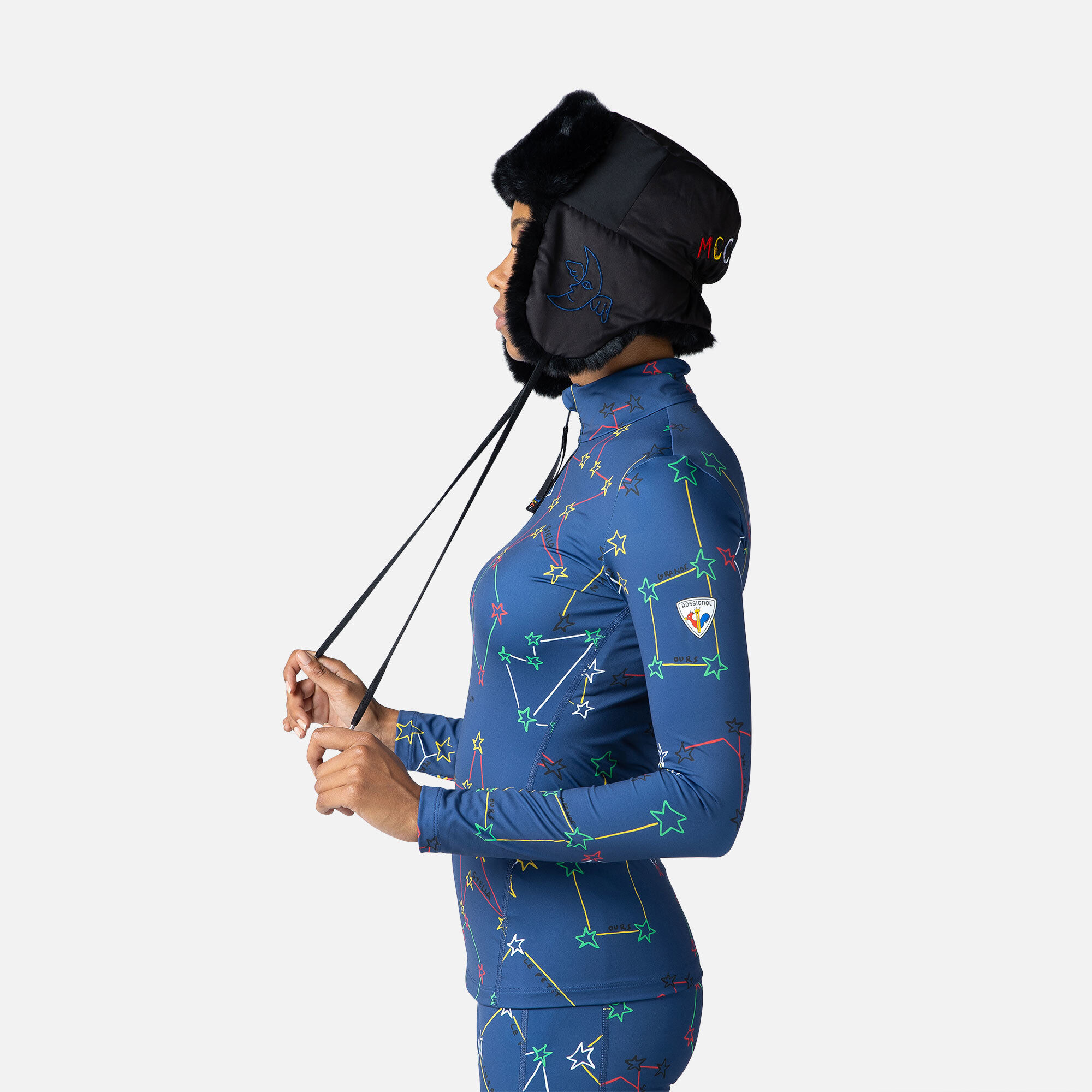 Première couche demi-zip JCC Booster femme