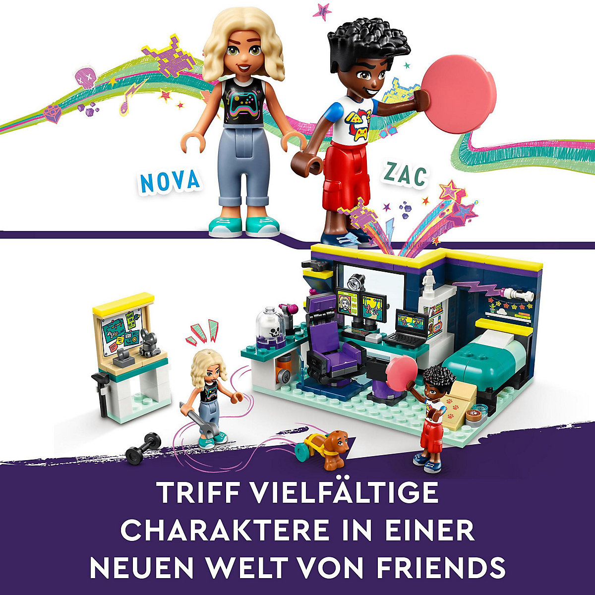 LEGO® Friends 41755 Novas Zimmer