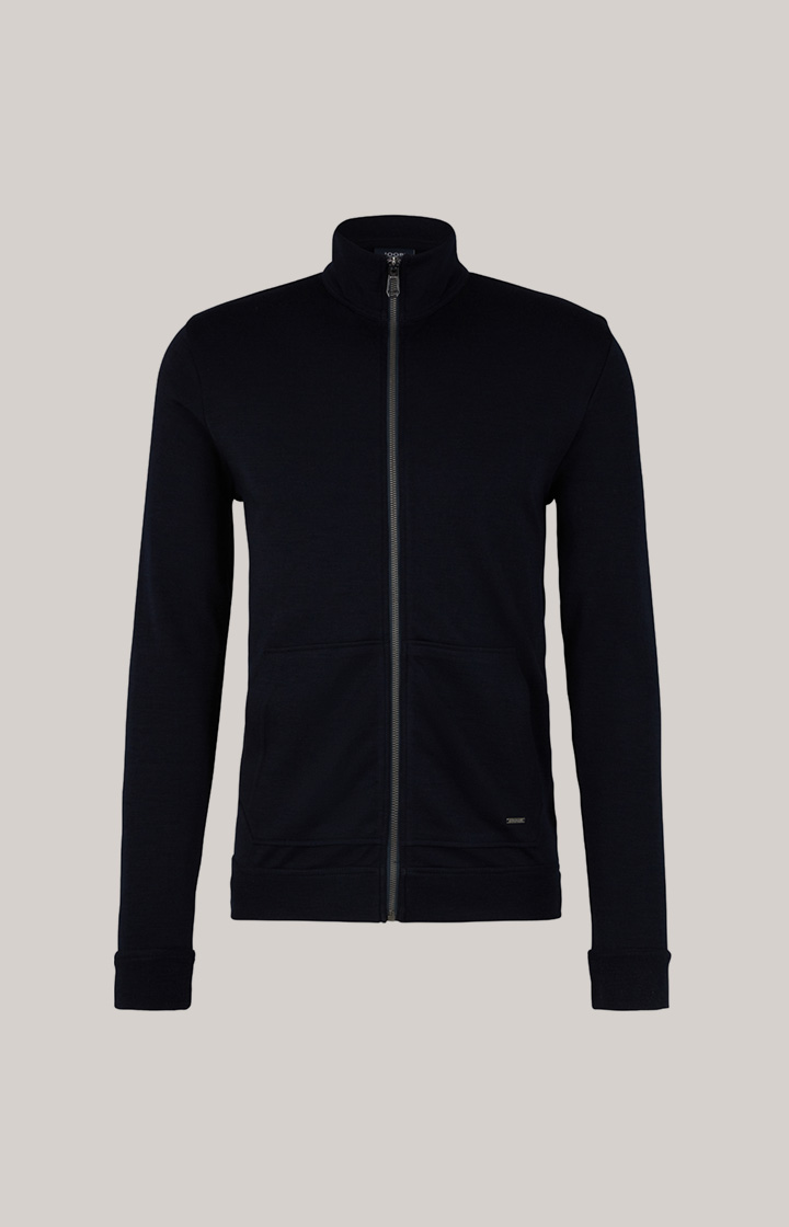 Loungewear Sweatjacke in Dark Blue