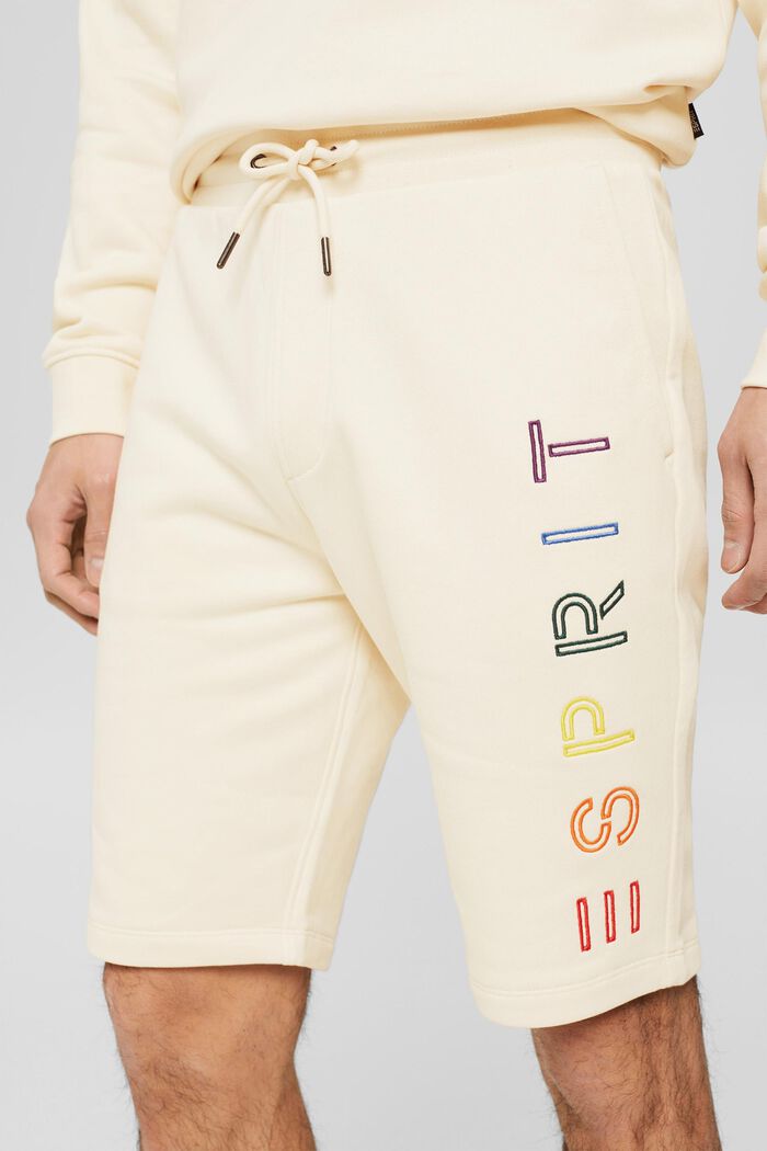 Sweat-Shorts aus Baumwoll-Mix