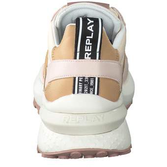 Replay Athena Moon Sneaker in beige