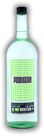 Partisan Green Organic Vodka 40% 1,0 Liter Partisan Green Organic Vodka 40% 1,0 Liter Ein Vodka für Liebhaber eines weichen, runden Vodka. 1	 Liter - Vol 40%