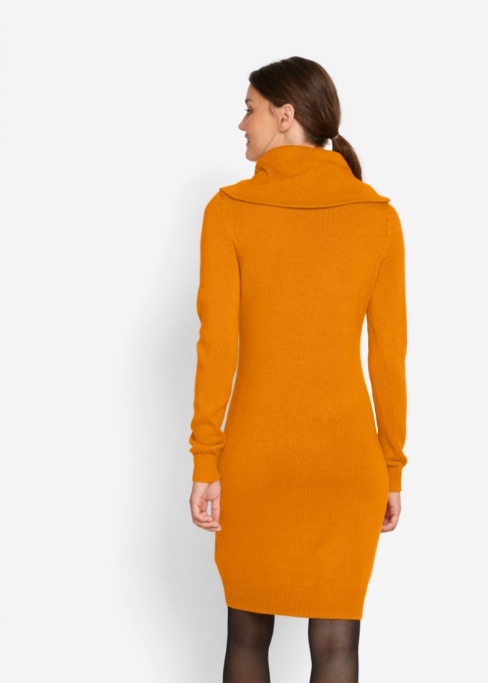 Strickkleid mit Rollkragen