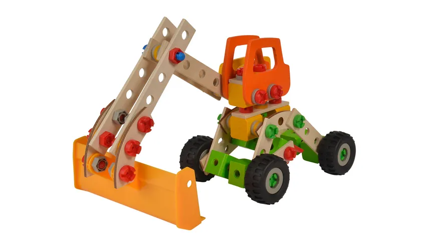 Eichhorn - Constructor Radlader, 140 tlg, 6 in 1
