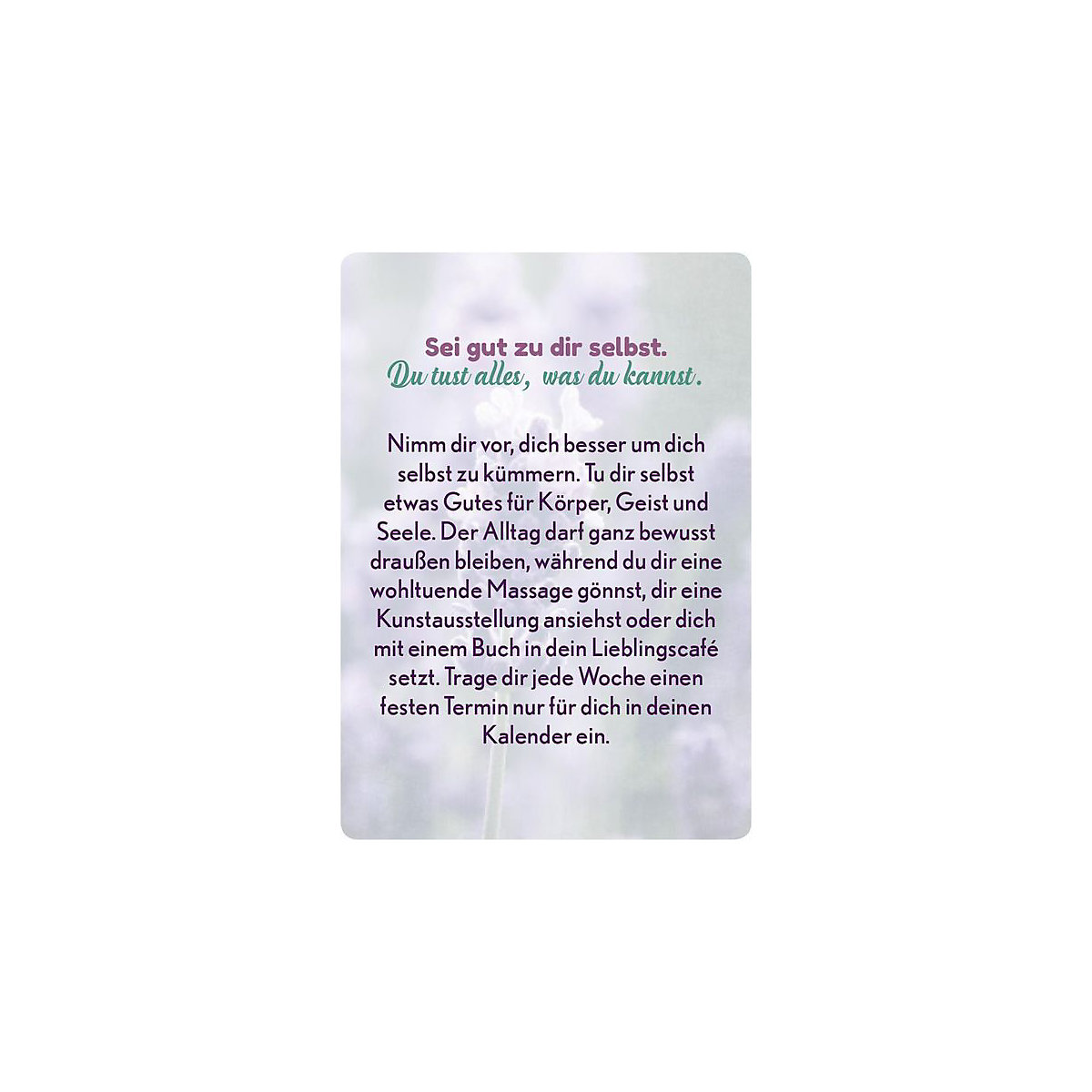 Glücksmantras für Alltagsheldinnen