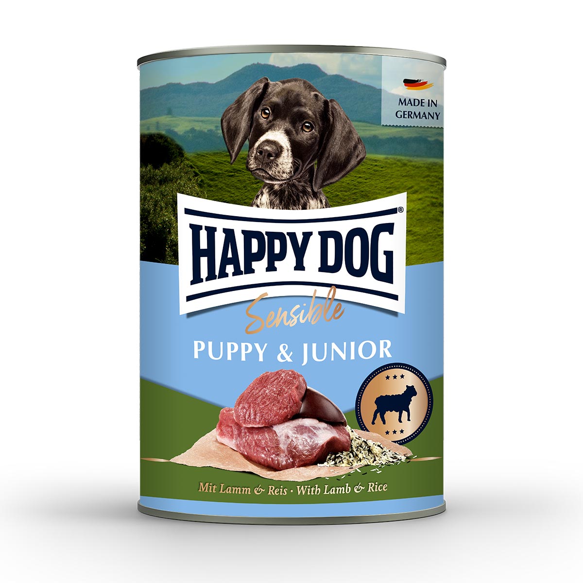 Happy Dog Sensible Puppy Lamm & Reis Dose kaufen bei ZooRoyal