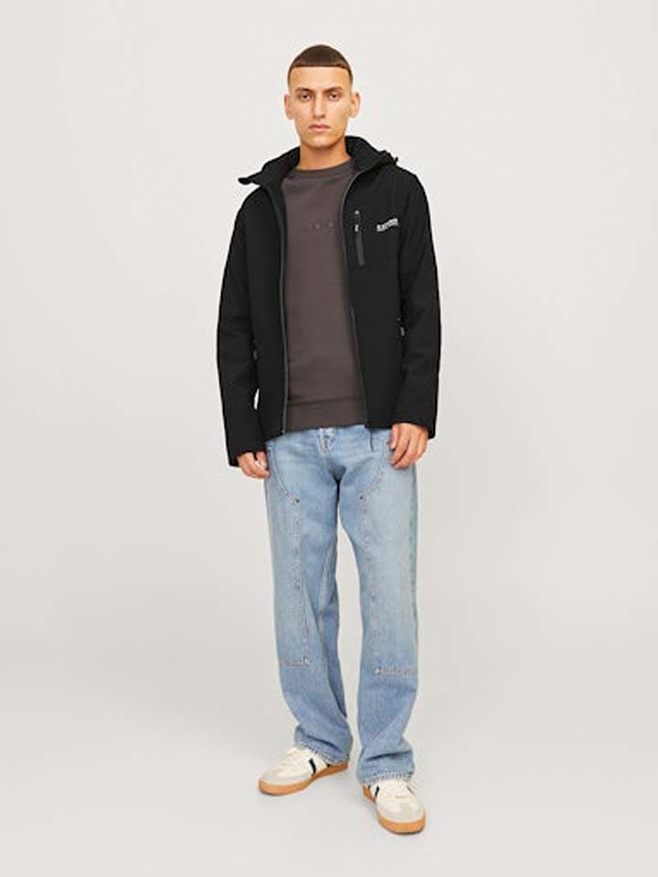 Jack & Jones Softshelljacke in Schwarz günstig kaufen