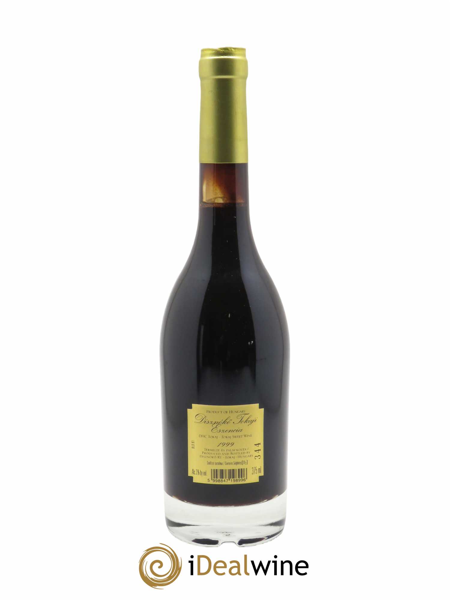 Tokaji Eszencia Disznoko (Domaine)  1999 - Lot de 1 Demi-bouteille