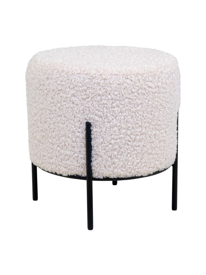 ebuy24 Hocker Alford Weiß 36 x 36 cm günstig kaufen onesize