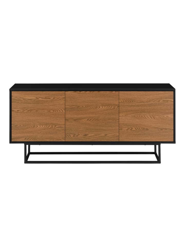en.casa Sideboard Boxholm in Braun (H)55cm (B)120cm (T)30cm günstig kaufen onesize
