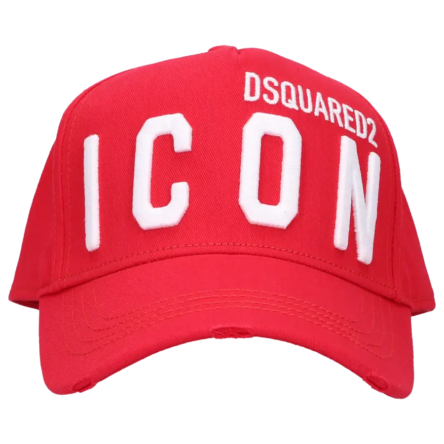 Dsquared2 - Snapback Cap ICON Baumwolle - rot