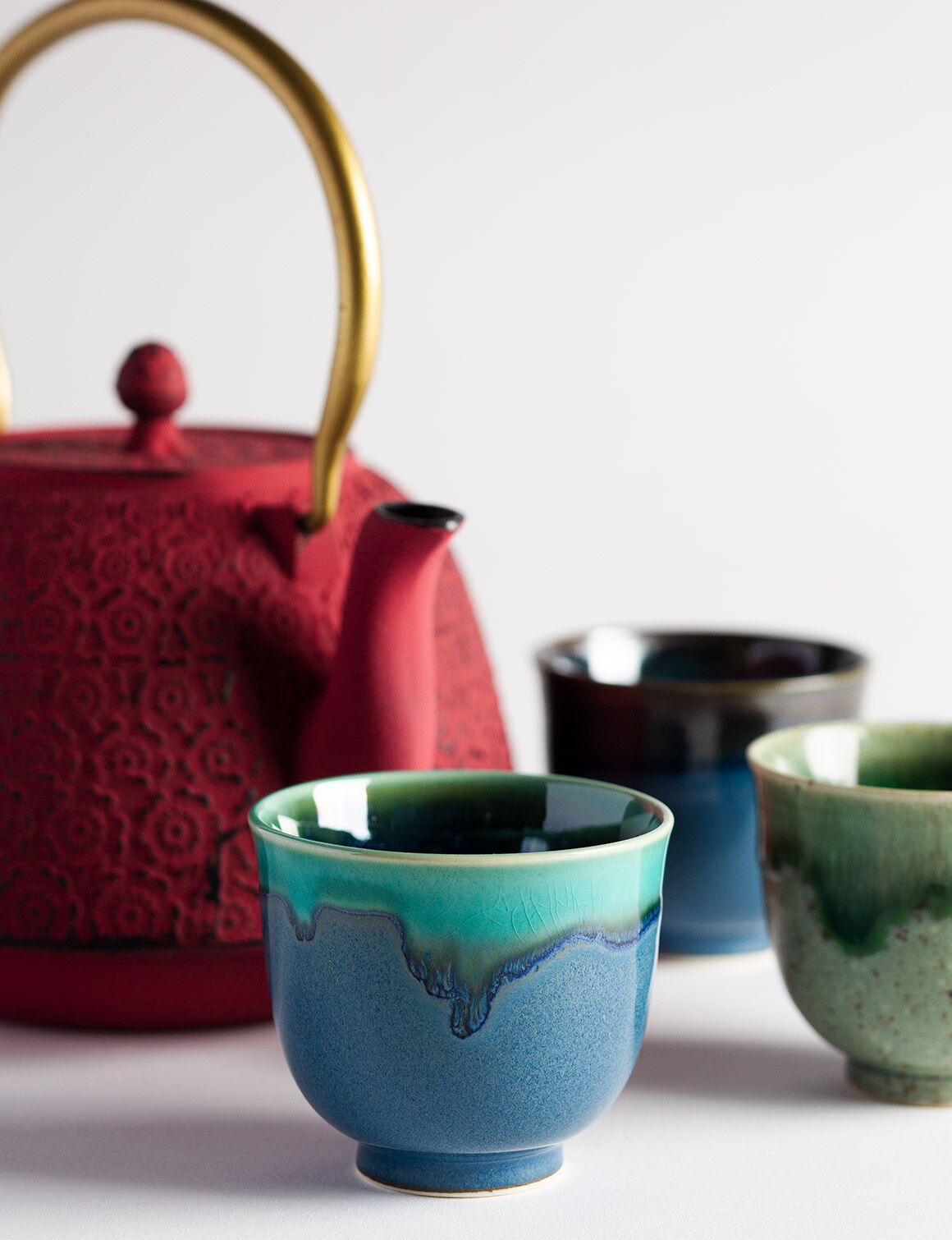 Théière Fonte de Chine  Huashu 1,3 L  Rouge