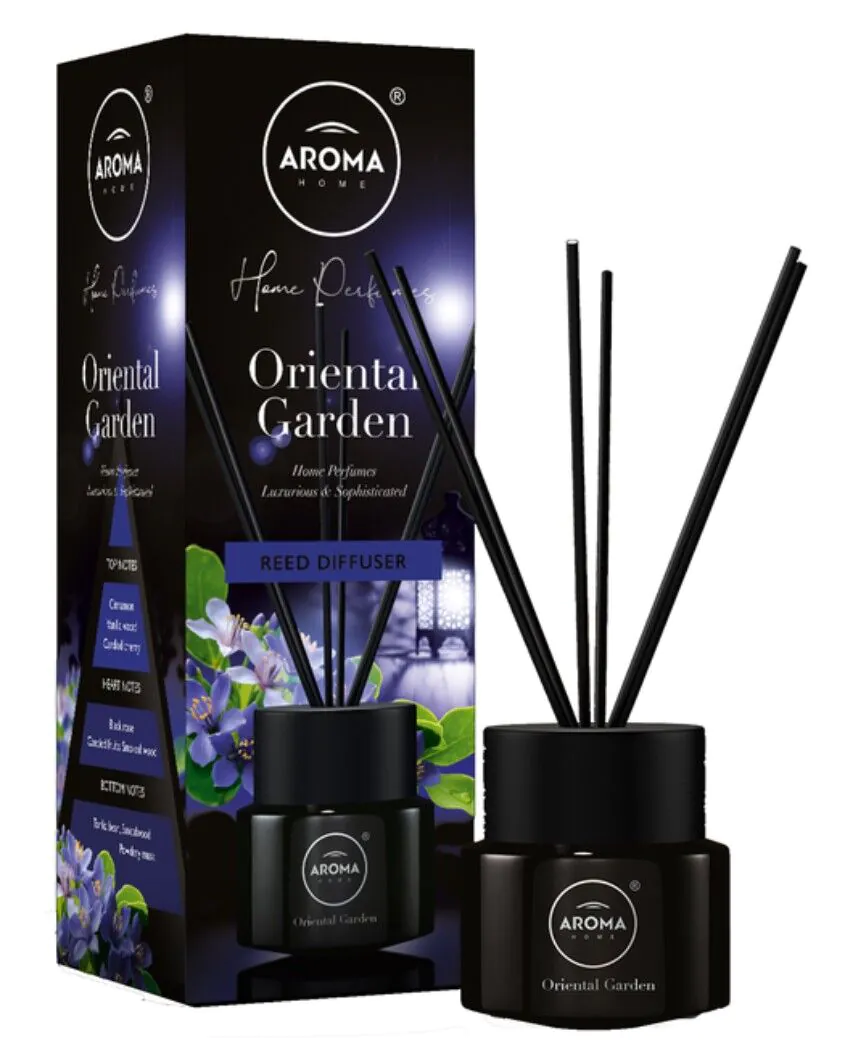 Αρωματικά στικ Aroma Home Black Series Oriental Garden